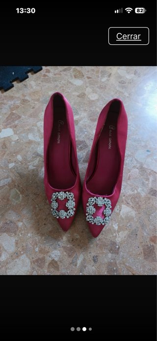 Zapatos de Tacón Rosa Amor Amore