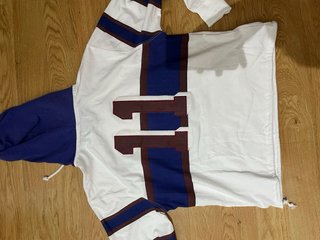 Sudadera Corteiz Blanca y Azul
