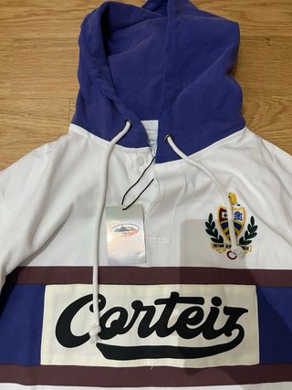 Sudadera Corteiz Blanca y Azul