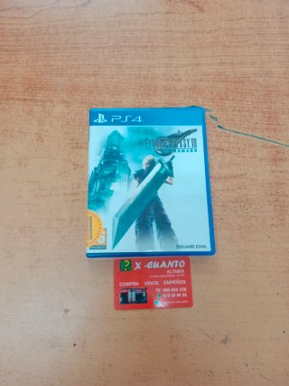 JUEGO PS4 FINAL FANTASY VII REMAKE