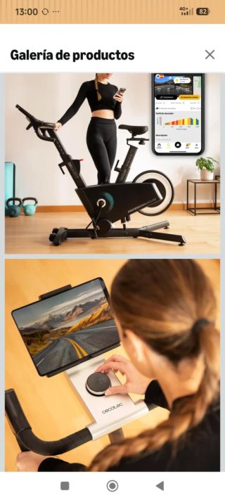 Bicicleta Estática Cecotec Drumfit Indoor