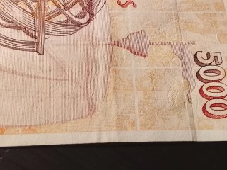 Billete de 5000 Pesetas