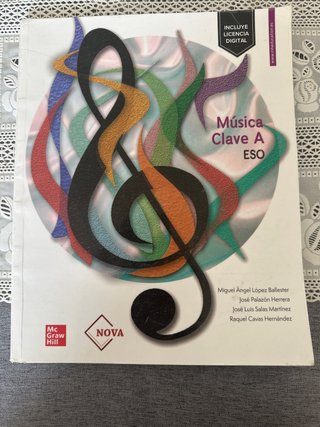Libro Música Clave A ESO - McGraw Hill