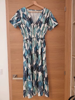 Vestido Estampado Hojas