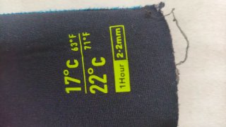 Traje de Neopreno Surf Olaian Talla 6