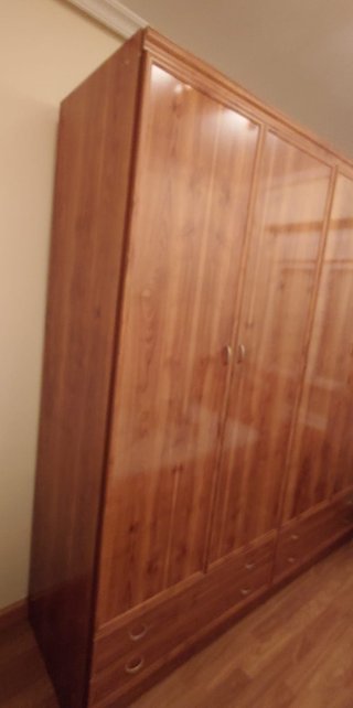 Armario de Madera Color Roble 200 cm