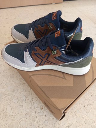 Zapatillas Munich Unisex gris/Azul/Marrón/Verde