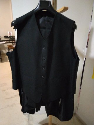 Traje sastre 3 piezas hecho a mano + chaleco