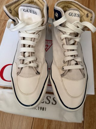 Botines Deportivos Guess Blancos