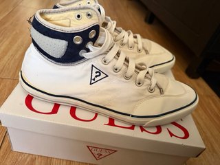 Botines Deportivos Guess Blancos