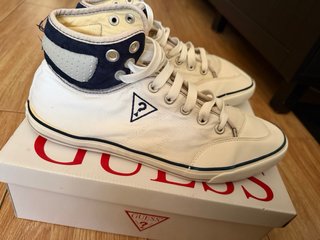 Botines Deportivos Guess Blancos