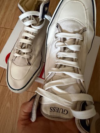 Botines Deportivos Guess Blancos