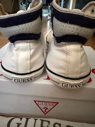 Botines Deportivos Guess Blancos
