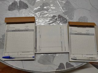 Lote 3 Tacos Partes Diarios Servicio Vigilancia