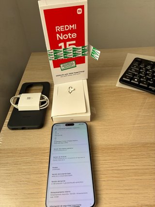 Redmi Note 15 Pro+ 5G 12/512GB Mocha Batería 100%