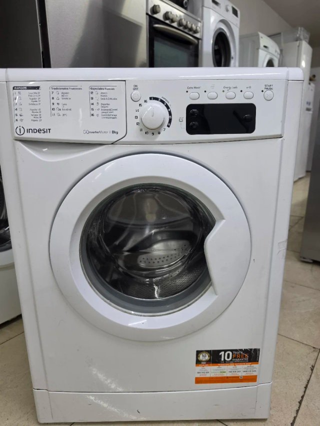 Lavadora Indesit Semi Nuevo 8kg Class A+++ Rpm1200