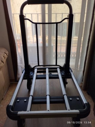 Carro de transporte extensible y plegable 150kg