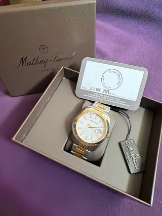 Reloj Mathey-Tissot Bicolor Suizo