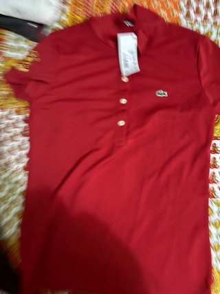 Polo Lacoste Rojo