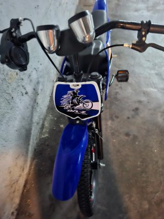 Bici Moto Azul