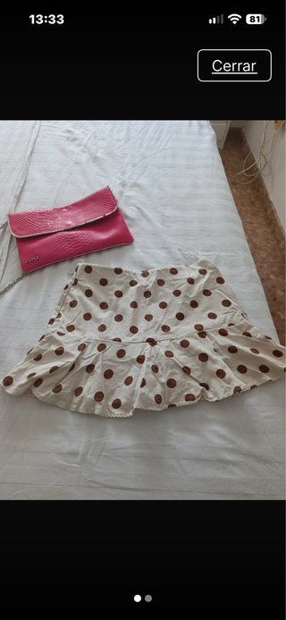 Falda pantalon de Lunares