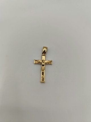 Colgante Oro 18k - Cruz - 2,28gr