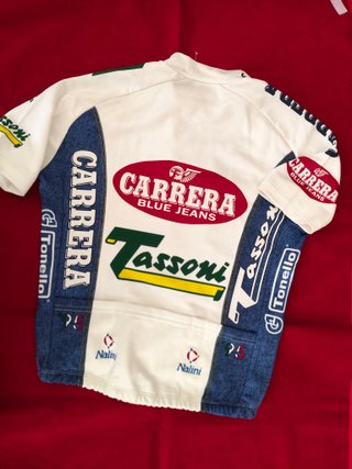 Maglia ciclismo Team Carrera di Marco Pantani