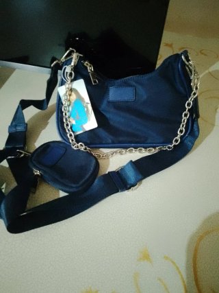 Bolso plateado Momoda Bag