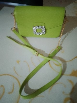 Bolso plateado Momoda Bag