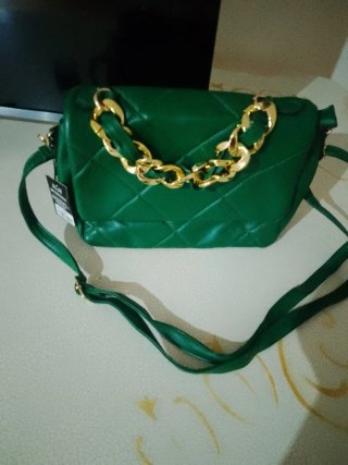 Bolso plateado Momoda Bag