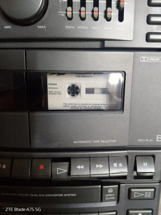 Equipo de música Sony HCD-H500