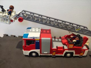Set de Coche y Camión de Bomberos