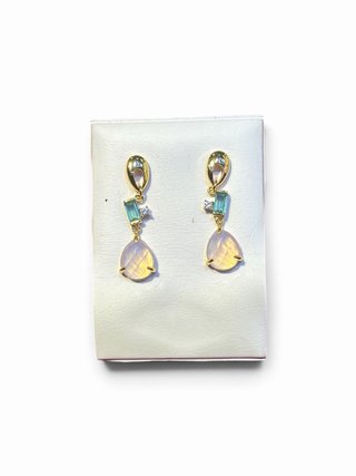 Pendientes Plata 1r Ley Bañados Oro