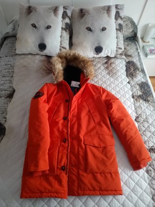 Parka Superdry Everest Naranja Talla M