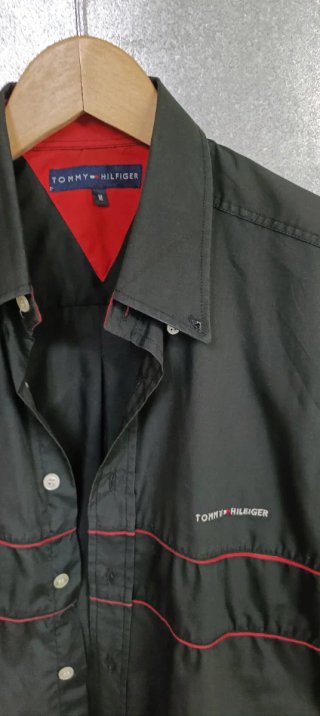 Camisa Tommy Hilfiger Negra