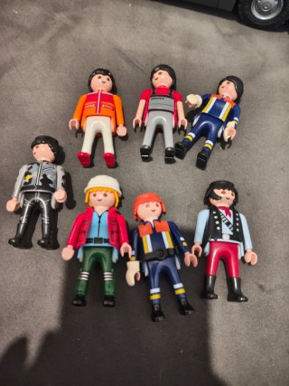 7 figuras Playmobil