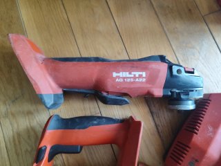 Kit Hilti 22V: Taladro, Amoladora y Martillo