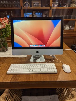 Apple iMac 21.5 Plata 4k 250GB