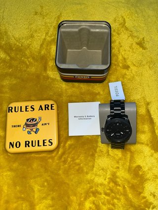 Reloj Fossil Negro