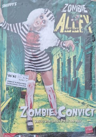 Disfraz Halloween Zombie Talla M