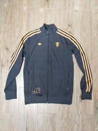 Sudadera Adidas Gris y Dorada
