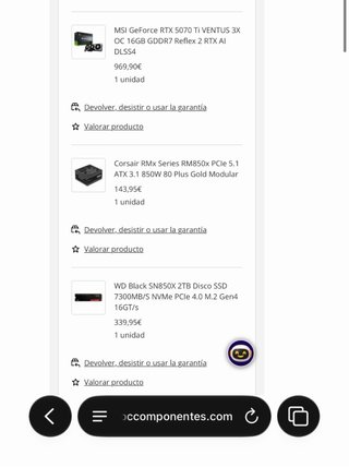 PC Gaming RTX 5070 Ti, Ryzen 7 7800X3D, 32GB
