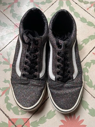 Zapatillas Vans con purpurina