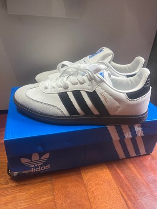 Adidas Samba Mujer Blancas Negras