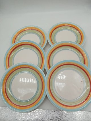 Negroni Piatti Dolce 6 PZ 20cm