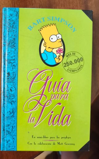 Libro "Guía para la vida" - Bart Simpson
