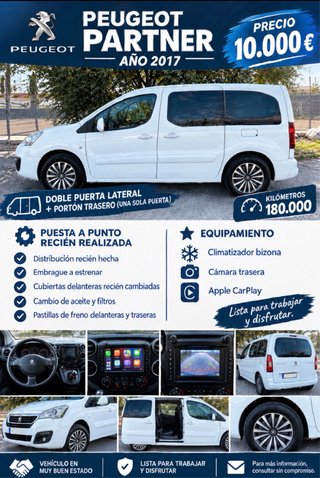 se vebde peugeot parnet