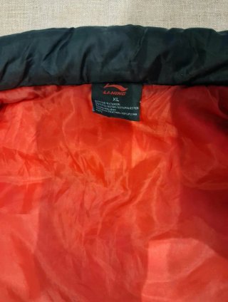 Chaleco Acolchado Li-Ning Negro Talla XL