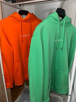 Icon Couture Sudaderas Naranja y Verde