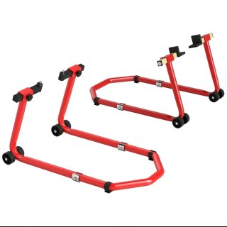 Cambio de soporte de ruedas para moto, caballetes